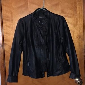 Leather jacket